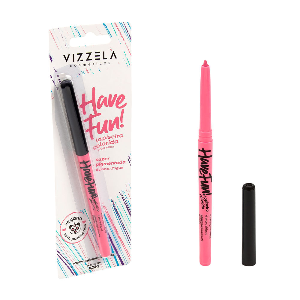 Lapiseira para Olhos Colorida Vizzela Have Fun