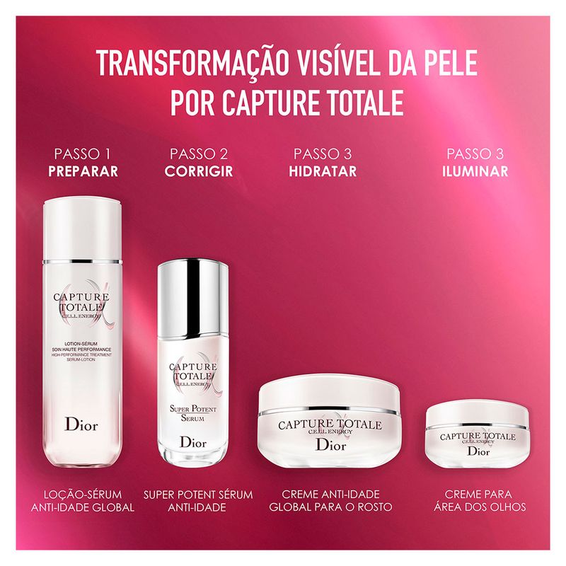 Loção Sérum Facial Dior Capture Totale - Época Cosméticos