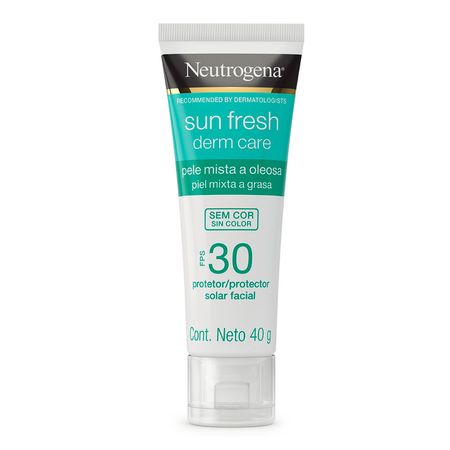 Neutrogena Sun Fresh Oily Skin Sem Cor FPS 30 - 40g
