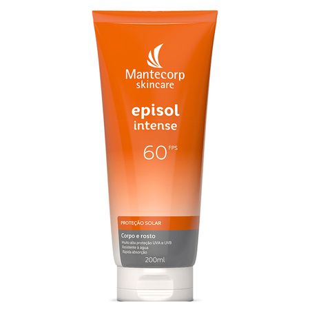 Protetor Solar Facial e Corporal Mantecorp Skincare  Episol Intense FPS60 -...