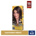 Coloração Niely Cor&Ton - Tons Castanhos 4.0 Castanho Médio