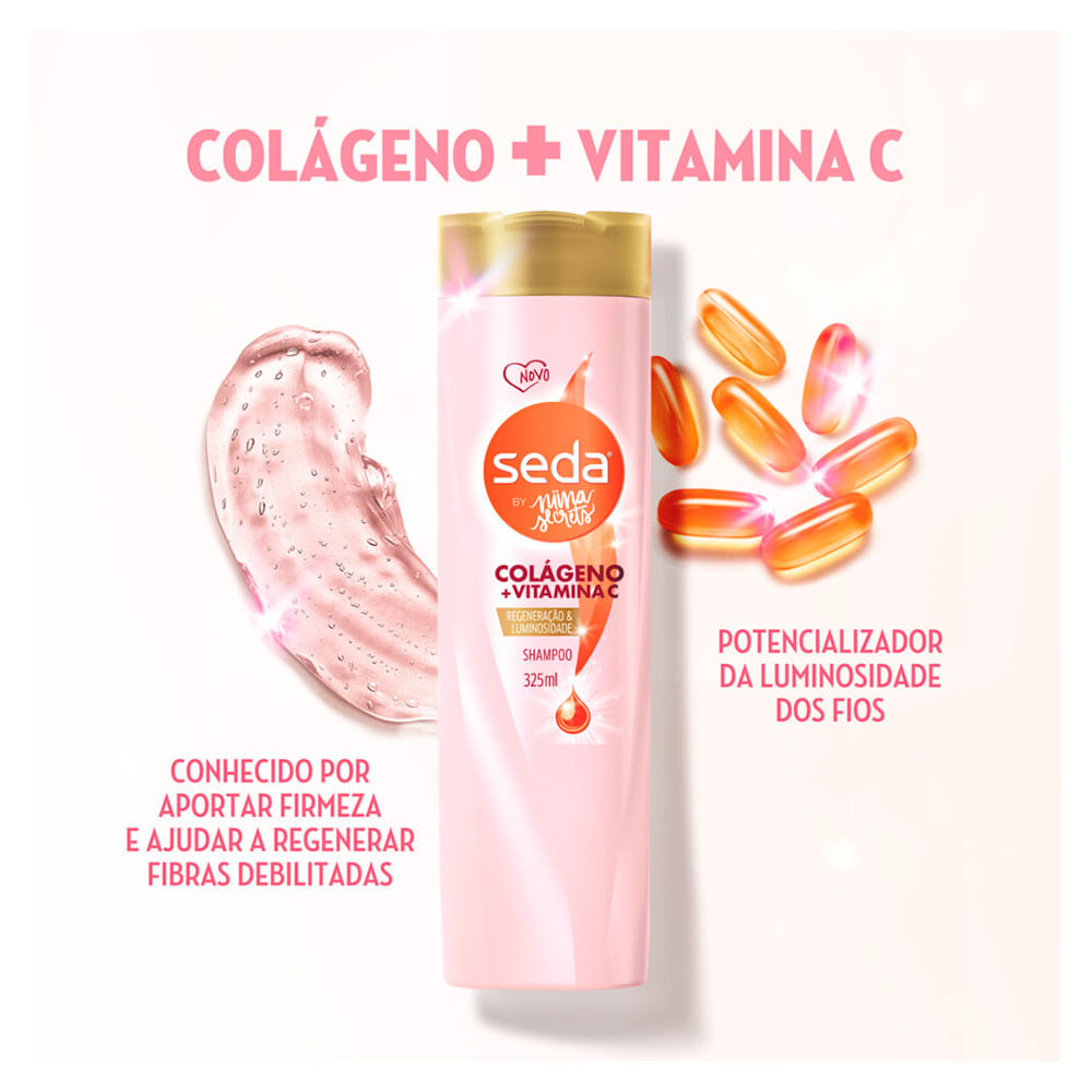 Seda By Niina Secrets Colágeno + Vitamina C Condicionador