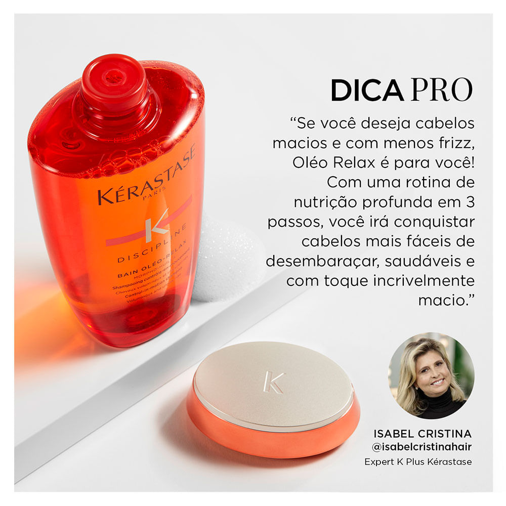 Shampoo Disciplinante - Kérastase Bain Discipline Óleo Relax