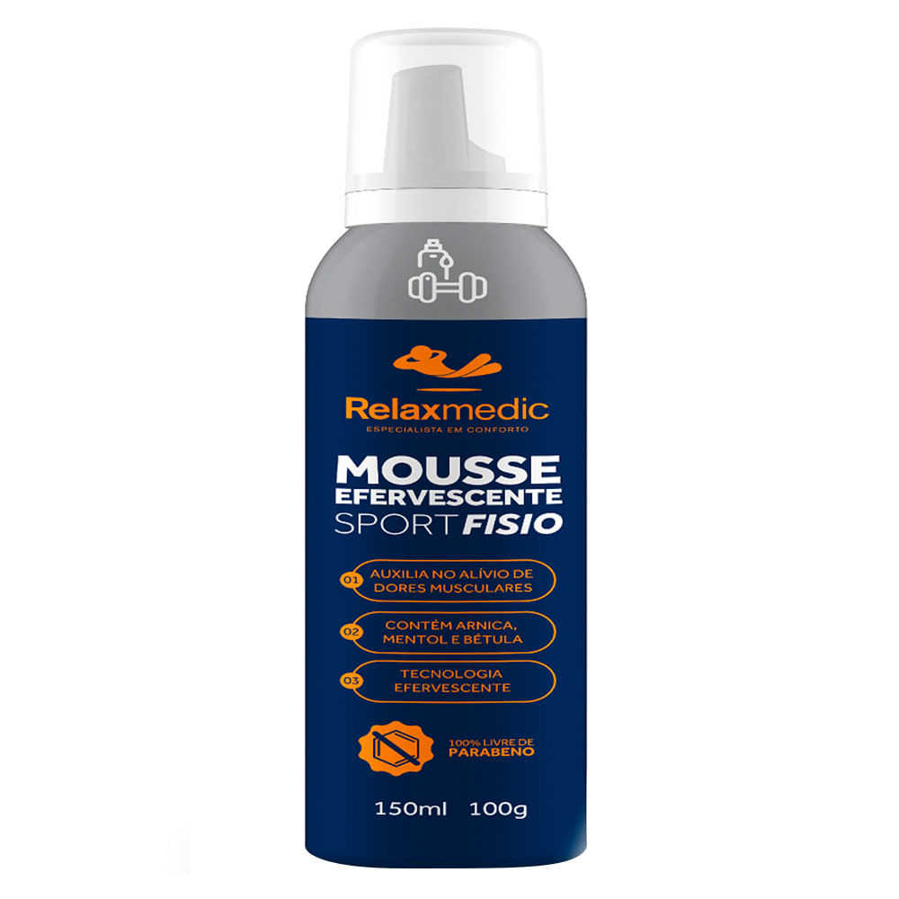 Mousse Efervescente Relaxmedic Fisio Sport
