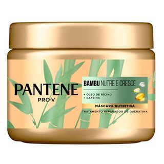 Pantene Máscara de tratamento Bambu Nutre e Cresce - 270ml Menor preço em Pantene Máscara de tratamento Bambu Nutre e Cresce - 270ml