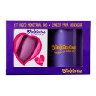 Violeta Cup Disco Mentrual Kit Caneca + Disco Duo
