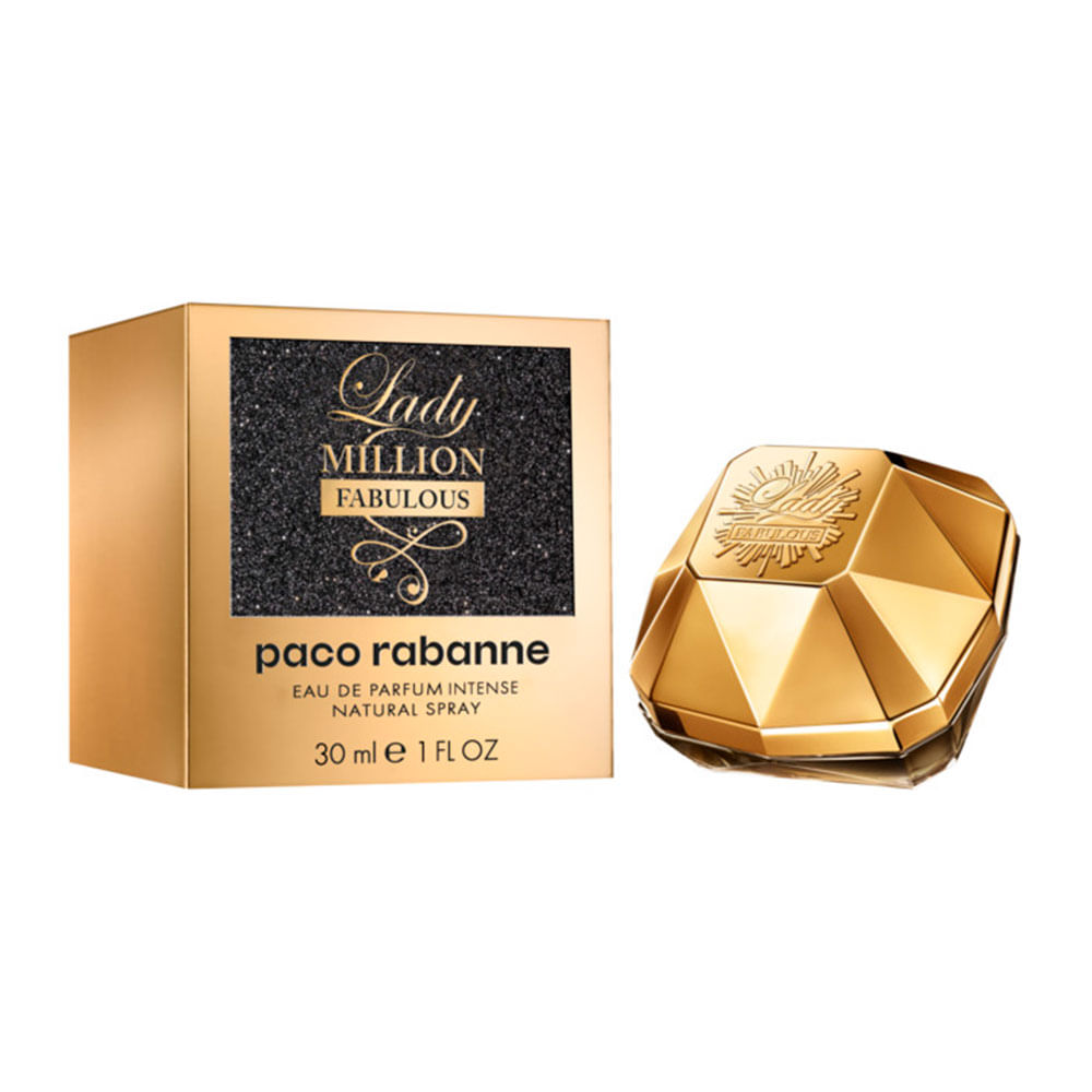 Lady Million Fabulous Rabanne Perfume Feminino EDP Época Cosméticos