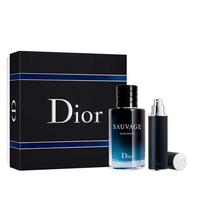 Dior SAUVAGE Eau de Parfum & Parfum セット Kit Dior Sauvage – Perfume Masculino EDP + Spray de Viagem - Época