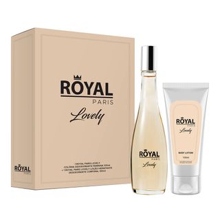 Royal Paris Lovely Kit – Colônia Feminina + Loção Hidratante Menor preço em Royal Paris Lovely Kit – Colônia Feminina + Loção Hidratante