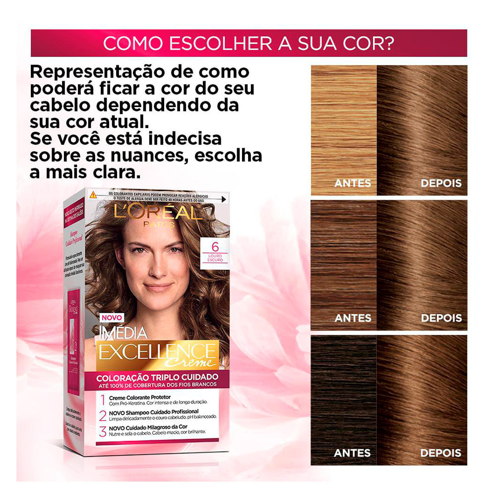 Coloração Imédia Excellence L'Oréal Paris