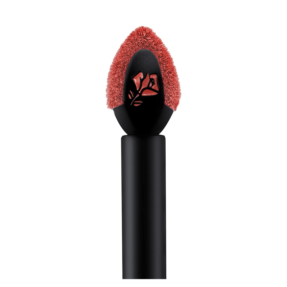 Batom Líquido Semi-Matte Lancôme L’Absolue Rouge Drama Ink
