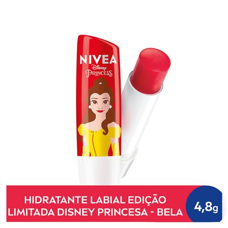 Hidratante-Labial-NIVEA-Morango-Shine---Edição-Limitada-Disney---Bela-4,8g--2