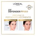 Protetor Solar Facial L'Oréal Paris UV Defender Antioleosidade FPS60 Escura