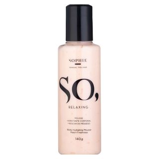 Mousse Hidratante Corporal Sophie Sensual Feelings So Relaxing - Frescor de Pêssego
