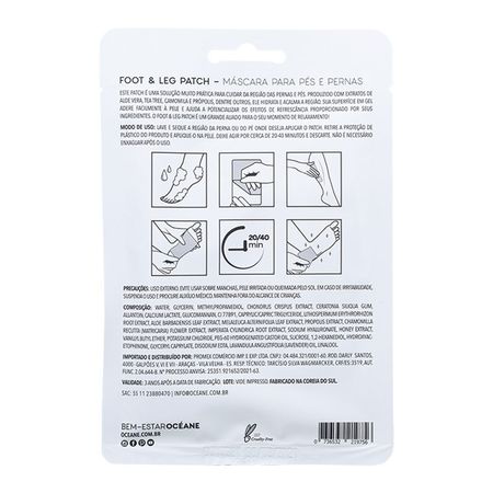Máscara-Para-Pés-E-Pernas-Océane-Foot-And-Leg-Patch-2-Un--3