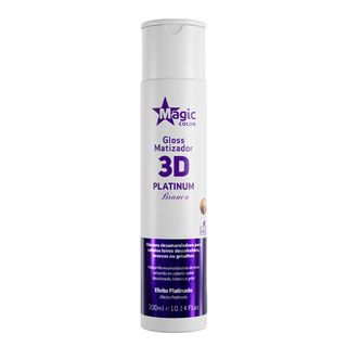 Matizador Magic Color 3D Platinum Branco