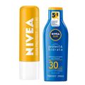 NIVEA Protect Kit – Protetor Solar FPS30 + Protetor Labial Kit