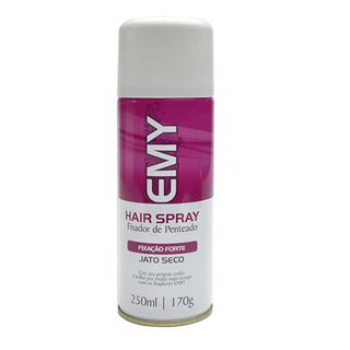 Emy Hair Spray Aspa Fixador de Penteado - 250ml Menor preço em Emy Hair Spray Aspa Fixador de Penteado - 250ml