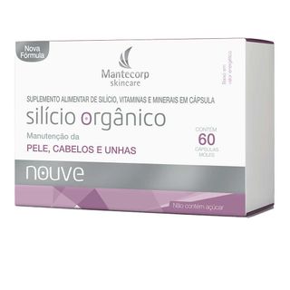 Suplemento Alimentar de Silício Mantecorp Skincare - 60 Caps Menor preço em Suplemento Alimentar de Silício Mantecorp Skincare - 60 Caps