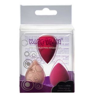 Macrilan EJ1-31 Kit – 3 Mini Esponjas Rosas de Maquiagem Menor preço em Macrilan EJ1-31 Kit – 3 Mini Esponjas Rosas de Maquiagem
