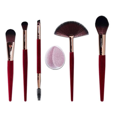 Macrilan-ED010B-Velvet-Kit-–-5-Pincéis-de-Maquiagem-Kit--2