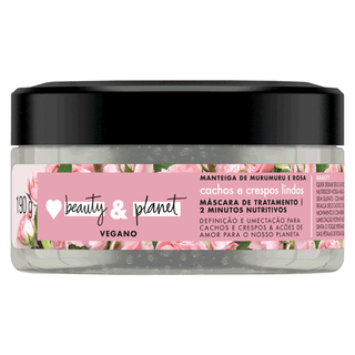 Máscara de Tratamento Love Beauty And Planet Curls Intensify Manteiga de Murumuru e Rosa - 190g Menor preço em Máscara de Tratamento Love Beauty And Planet Curls Intensify Manteiga de Murumuru e Rosa - 190g
