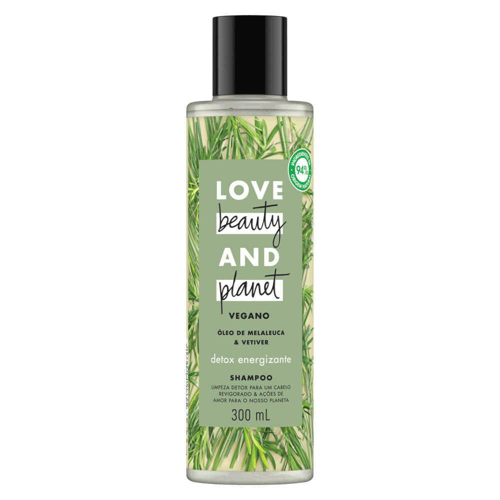 Love Beauty and Planet Energizing Detox Shampoo - 300ml