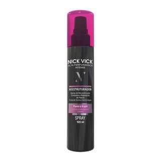 Nick & Vick Pró Hair Spray Reestruturador - Tratamento Reconstrutor - 100ml Menor preço em Nick & Vick Pró Hair Spray Reestruturador - Tratamento Reconstrutor - 100ml
