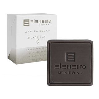 Argila Negra Elemento Mineral - Sabonete Vegetal - 100g Menor preço em Argila Negra Elemento Mineral - Sabonete Vegetal - 100g