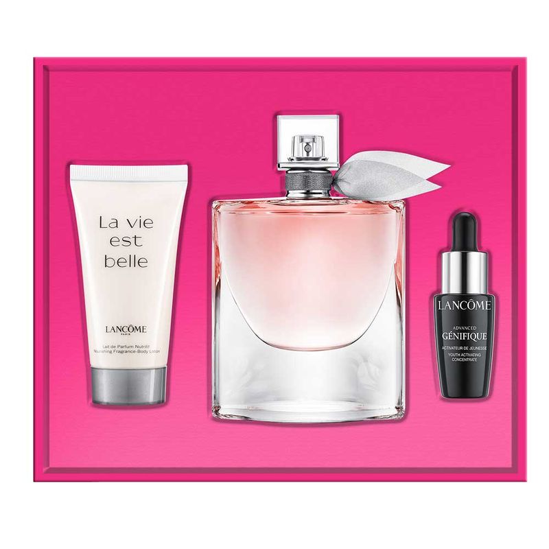 Lancôme La Vie Est Belle Kit – Perfume Feminino + Body Lotion +