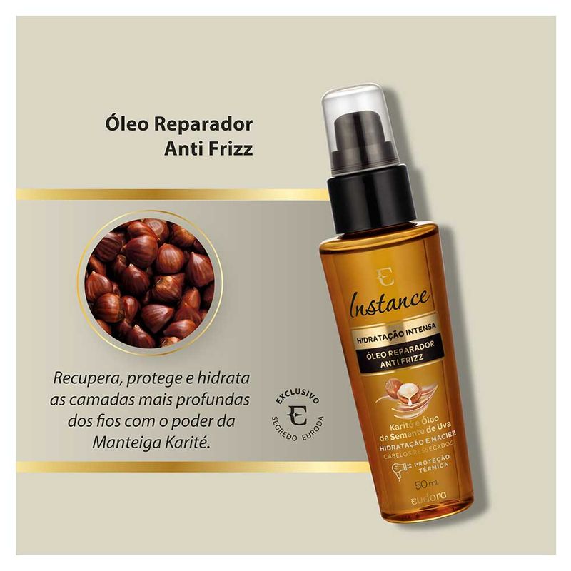 Óleo Reparador Eudora Instance Karité - Época Cosméticos | Época Cosméticos