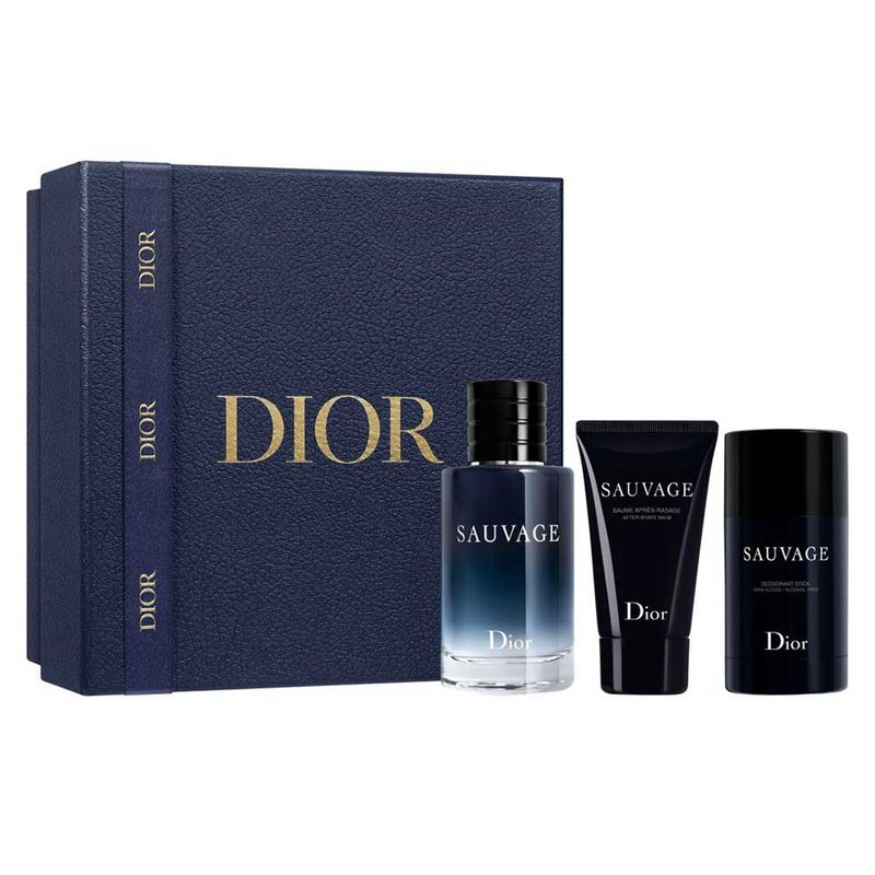 Dior Sauvage Kit – Perfume Masculino + Bálsamo Pós-Barba +