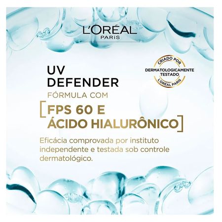 Protetor-Solar-Facial-L'Oréal-Paris-UV-Defender-Antioleosidade-FPS60-Escura--5