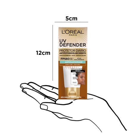 Protetor-Solar-Facial-L'Oréal-Paris-UV-Defender-Antioleosidade-FPS60-Escura--7