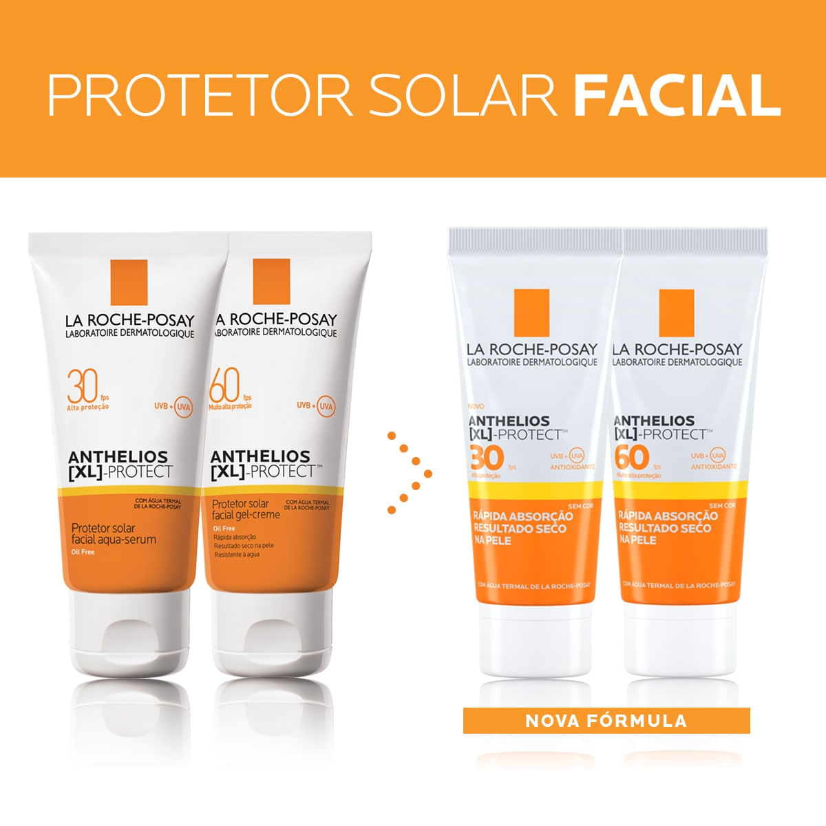 Protetor Solar La Roche-Posay Anthelios XL Protect FPS60