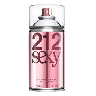 212 Sexy Carolina Herrera – Body Spray Feminino - 250ml Menor preço em 212 Sexy Carolina Herrera – Body Spray Feminino - 250ml