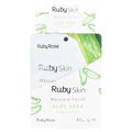 Máscara Facial de Tecido Ruby Rose Aloe e Vera 1Un