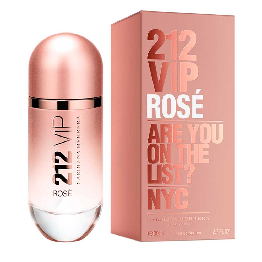 Kit Carolina Herrera 212 Vip Rosé – Perfume Feminino 80ml