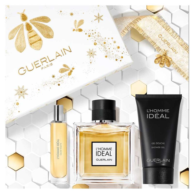 Kit Guerlain L'Homme Idéal – Perfume Masculino EDT + Gel de Banho