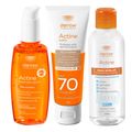 Darrow Actine Kit – Protetor Solar cor Morena + Água Micelar + Sabonete Líquido Kit