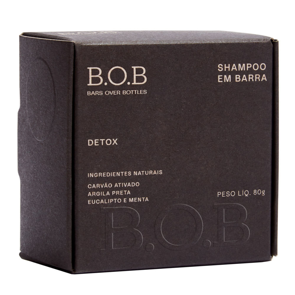B.O.B Detox Shampoo Sólido