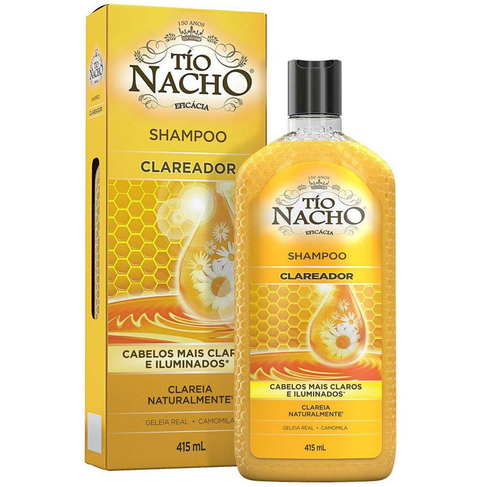 Tio Nacho Shampoo Antiqueda Clareador – Shampoo - 415ml