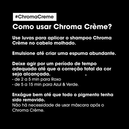 L'Oréal-Professionnel-Chroma-Crème-Blue-Dyes-Shampoo-para-Correção-de-Cor-300ml--5