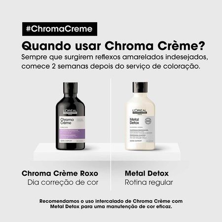 L'Oréal-Professionnel-Chroma-Crème-Purple-Dyes-Shampoo-para-Correção-de-Cor-300ml--3