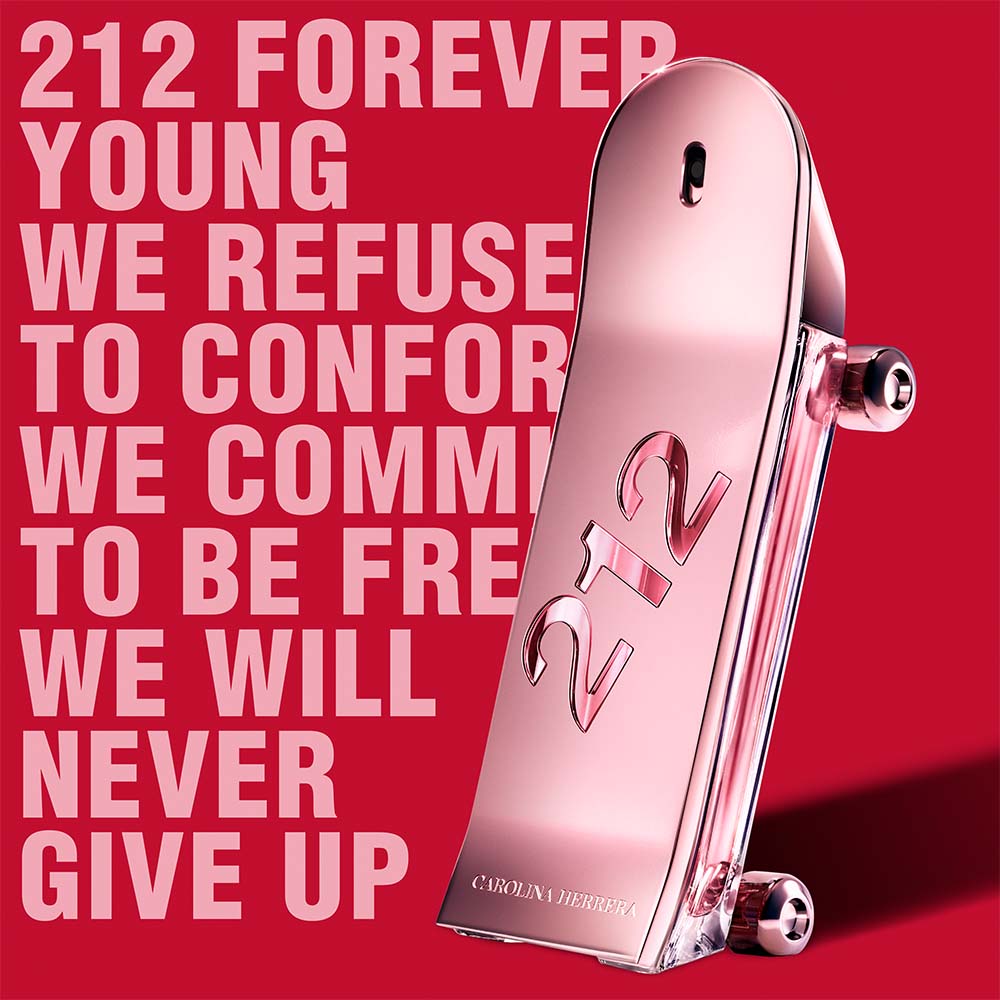212 Heroes For Her Carolina Herrera – Perfume Feminino – Eau de Parfum