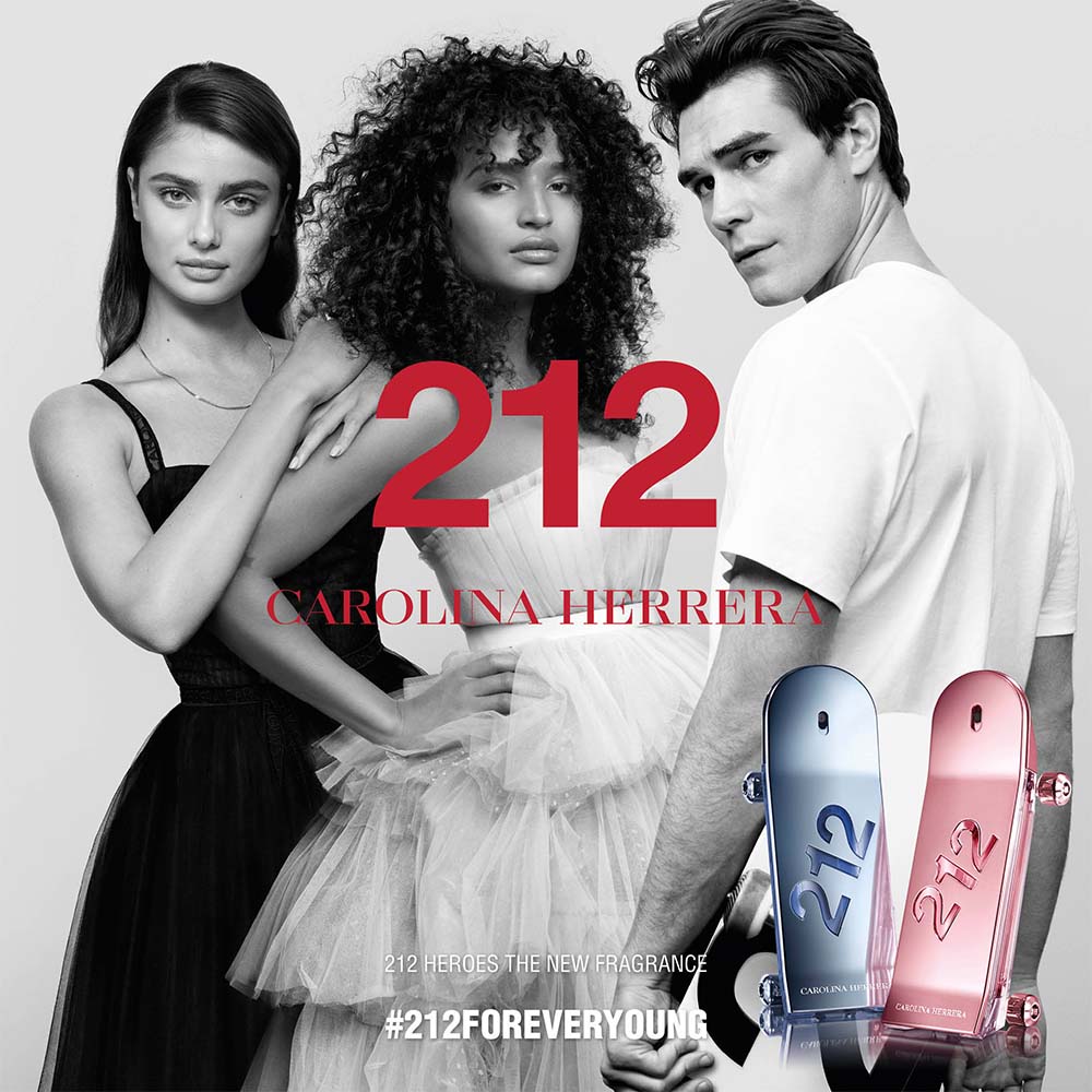 212 Heroes For Her Carolina Herrera – Perfume Feminino – Eau de Parfum