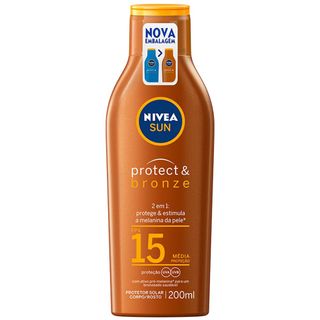 Protetor Solar NIVEA Sun Protect & Bronze Fps15 - 200ml é boa?