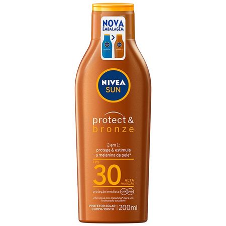 Protetor Solar NIVEA Sun Protect & Bronze FPS30 - 200ml