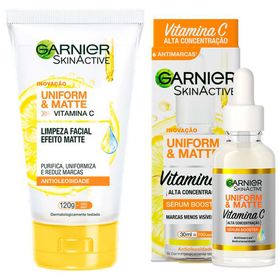 garnier-skin-uniform-e-matte-vitamina-c-kit-serum-facial-gel-de-limpeza
