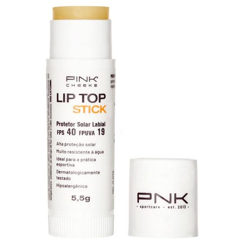 Protetor Solar Labial Pink Cheeks Lip Top Stick FPS 40 - Época